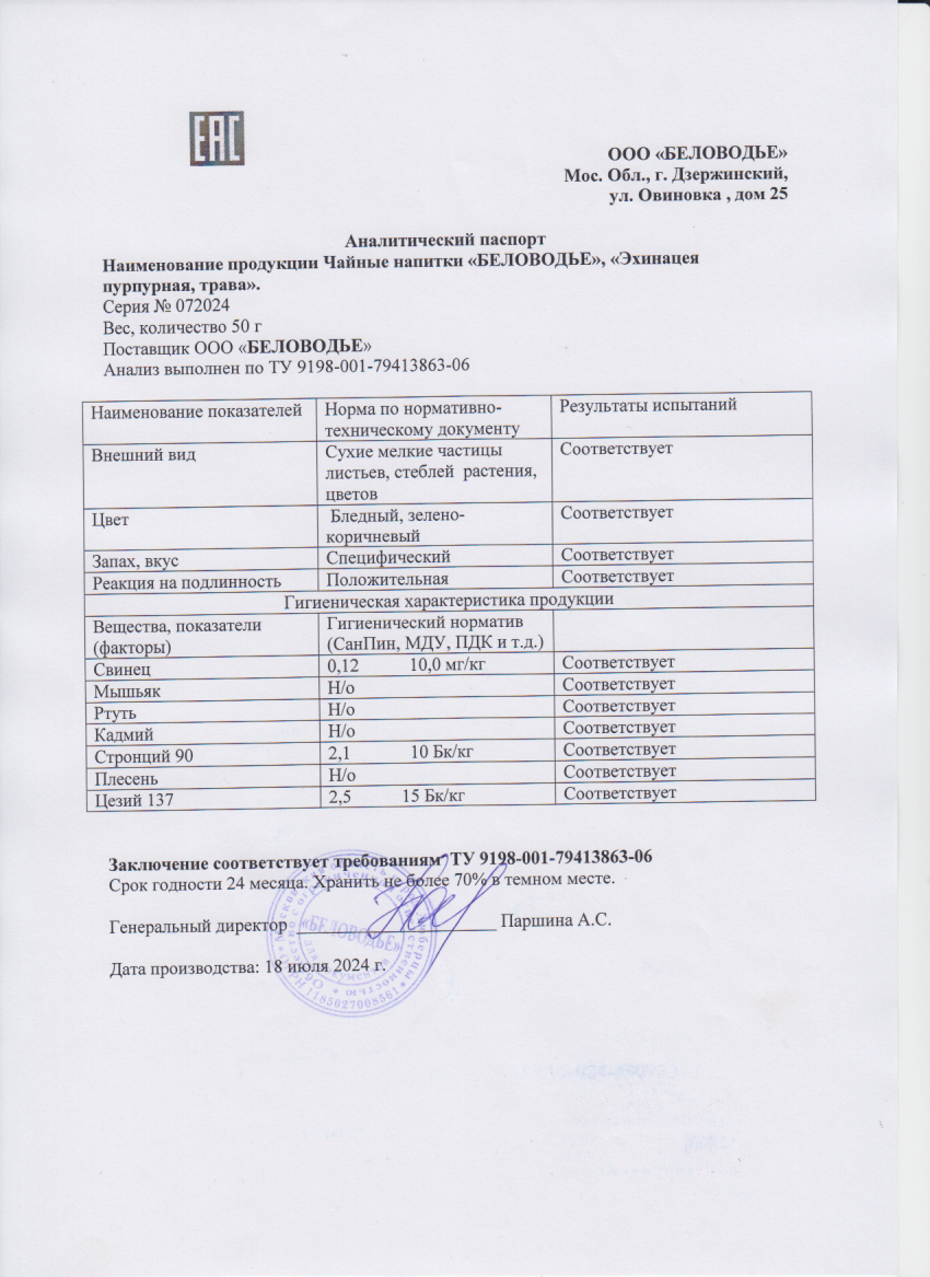 Паспорт №072024